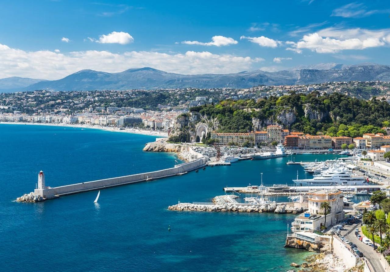 Grand H -F2, Face Vieux- Nice, Terrasse, Ascenseur, Climatisation, Terrace - Nice City Center Экстерьер фото