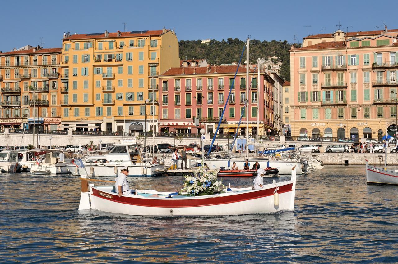 Grand H -F2, Face Vieux- Nice, Terrasse, Ascenseur, Climatisation, Terrace - Nice City Center Экстерьер фото