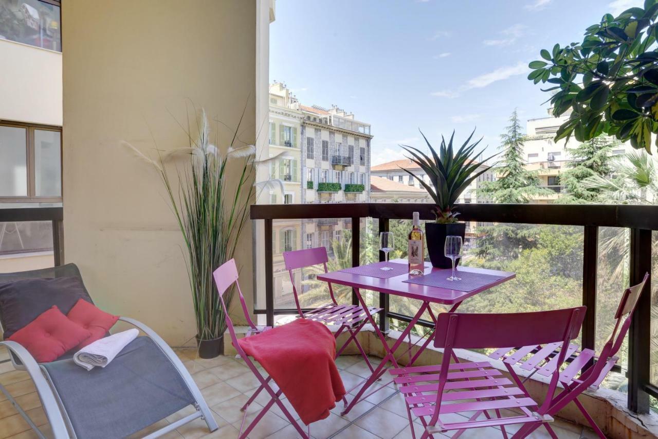 Grand H -F2, Face Vieux- Nice, Terrasse, Ascenseur, Climatisation, Terrace - Nice City Center Экстерьер фото